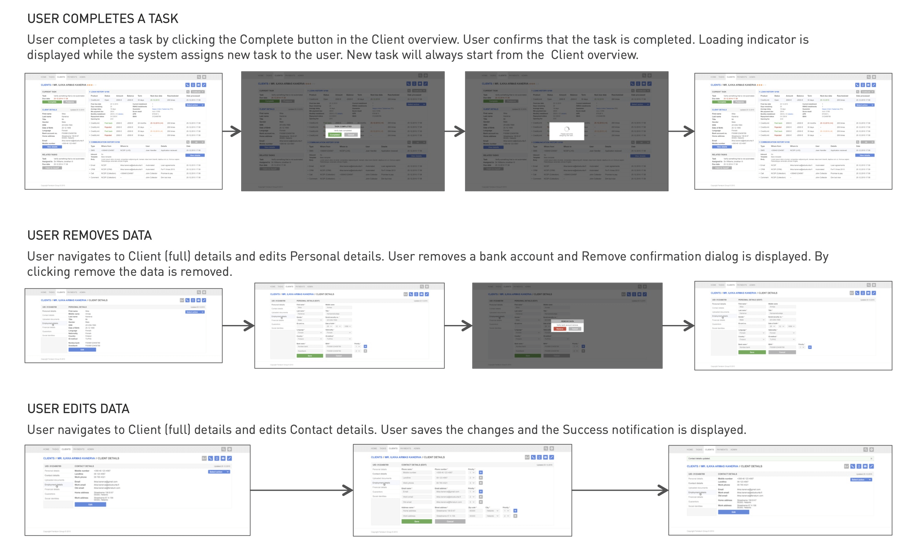 The new Customer Service Platform was carefully designed and documented to ensure shared understanding and provide clear specifications for developers. These specifications included design artifacts such as sitemaps, workflows, wireframes and visuals. The new Customer Service Platform was carefully designed and documented to ensure shared understanding and provide clear specifications for developers. These specifications included design artifacts such as sitemaps, workflows, wireframes and visuals.